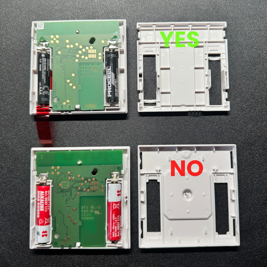 Compatible Remote side layout